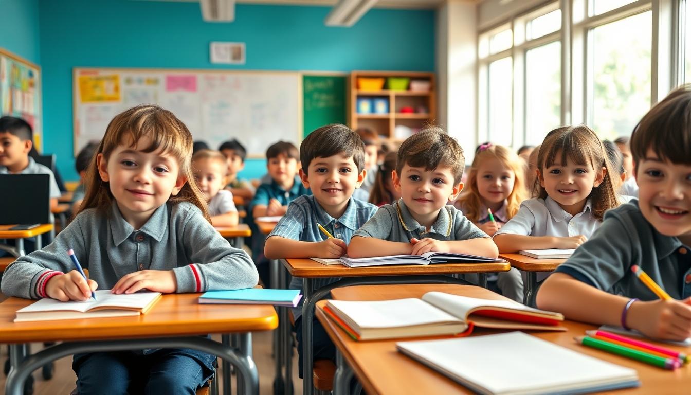 Student using a study guide to organize academic notes